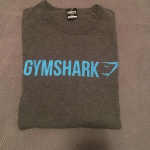 Gray limited Gymshark T-shirt.